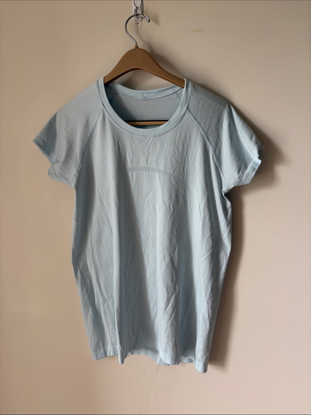Light Blue Women's Performance Tee - Picture 1 of 3